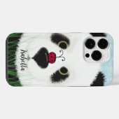 Adorable Panda Bear iPhone Hülle (Rückseite (Horizontal))