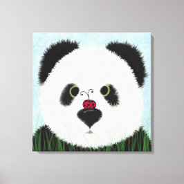 Adorable Panda Bear Leinwanddruck