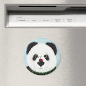 Adorable Panda Bear Magnet (In Situ (Geschirrspüler))