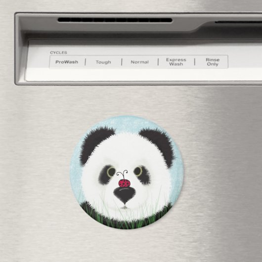 Adorable Panda Bear Magnet (In Situ (Geschirrspüler))