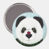 Adorable Panda Bear Magnet (Vorderseite/Rückseite)