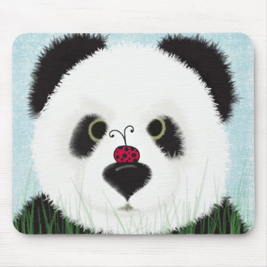 Adorable Panda Bear Mousepad (Vorne)