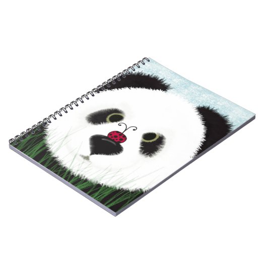 Adorable Panda Bear Notizblock (Linke Seite)