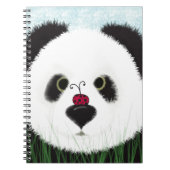 Adorable Panda Bear Notizblock (Vorderseite)
