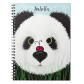 Adorable Panda Bear Notizblock (Vorderseite)
