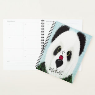 Adorable Panda Bear Planer
