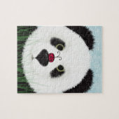 Adorable Panda Bear Puzzle (Horizontal)