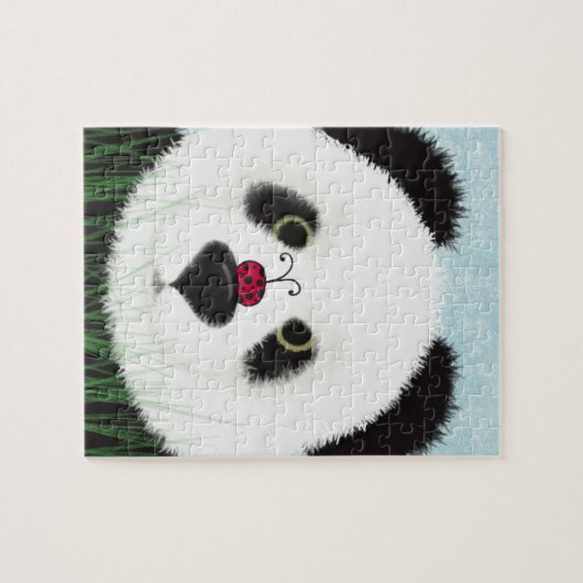 Adorable Panda Bear Puzzle (Horizontal)