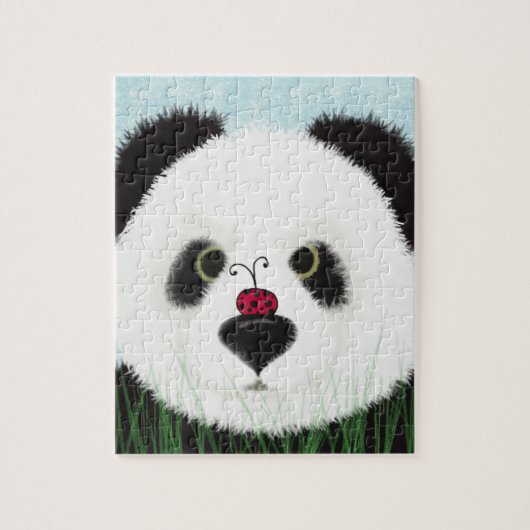 Adorable Panda Bear Puzzle (Vertikal)