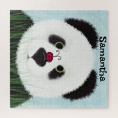 Adorable Panda Bear Puzzle (Horizontal)