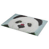 Adorable Panda Bear Schneidebrett (Ecke)