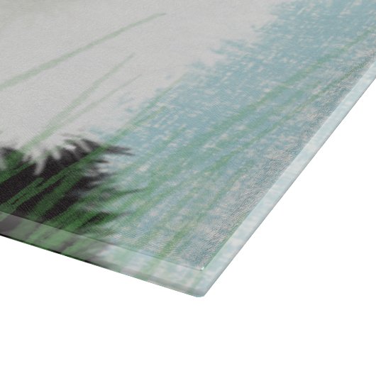 Adorable Panda Bear Schneidebrett (Ecke)