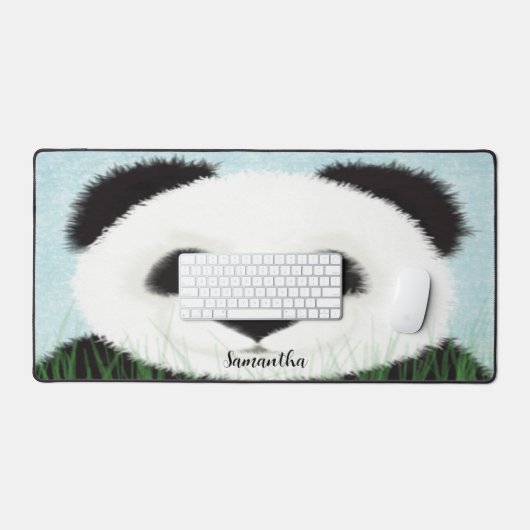 Adorable Panda Bear Schreibtischunterlage (Tastatur & Maus)