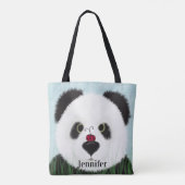 Adorable Panda Bear Tasche (Rückseite)
