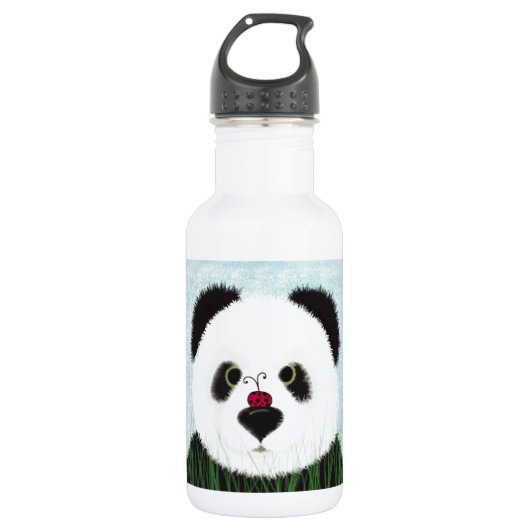 Adorable Panda Bear Trinkflasche (Vorderseite)