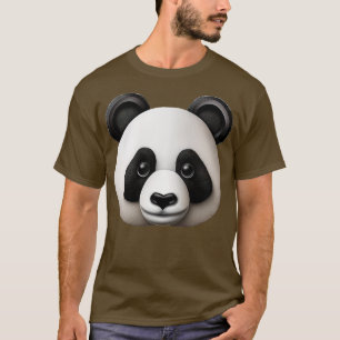 Adorable Panda Delight Einfache und Niedliche Illu T-Shirt