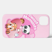 Adorable Panda & Friends Design Case-Mate iPhone Hülle (Rückseite (Horizontal))