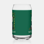 Adorable Panda Hugging Bamboo Niedlicher Cartoon G Dosenglas (Rechts)