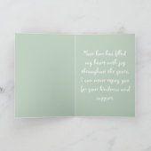 Adorable Panda Mother’s Day Karte (Innenseite)