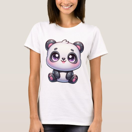 Adorable Panda Pal kawaii T-Shirt (Vorderseite)