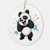 Adorable Panda Pendant - Eine charmante Touch für Keramik Ornament (Links)