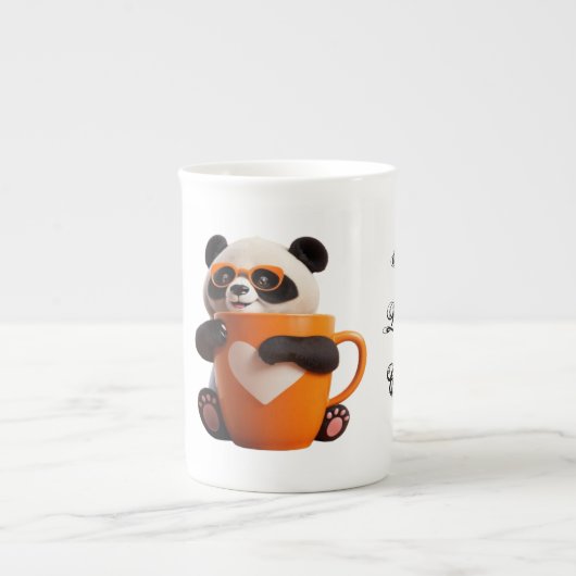 Adorable Panda Print Tasse (Vorderseite)