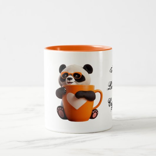 Adorable Panda Print Tasse (Mittel)