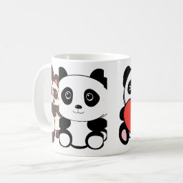 Adorable Panda Tasse - Ideal für Tierfreunde