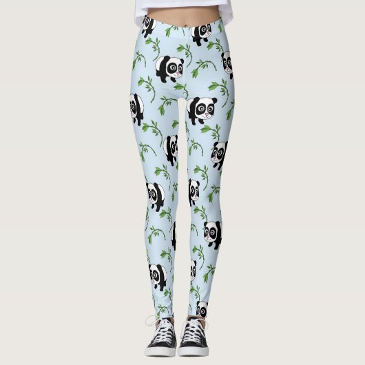 Adorable Pandas Leggings (Vorderseite)