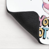 Adorable Parrot Schreibmatte Mousepad (Ecke)