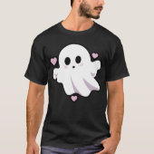 Adorable Pastel Ghost Art T-Shirt (Vorderseite)