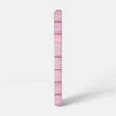 Adorable Pastel Pink Wood Heart Rainbow Bee Faith Samsung Galaxy Hülle (Linke Seite)