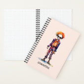 Adorable Pastel Zombie - Niedliches Halloween Notizblock (Innen)