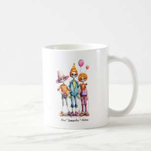 Adorable Pastel Zombie Trio - Niedliches Halloween Kaffeetasse
