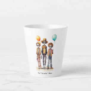 Adorable Pastel Zombie Trio - Niedliches Halloween Milchtasse