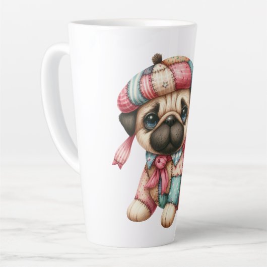 Adorable Patchwork Dog #10 Milchtasse (Linke Ecke)