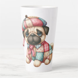Adorable Patchwork Dog #10 Milchtasse
