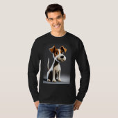 "Adorable Paws: Sweet Puppy Design T-Shirt" T-Shirt (Vorne ganz)