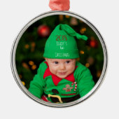 Adorable Personalisiert Hanging Weihnachtsschmuck (Vorne)