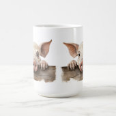 ADORABLE PIGLETTE ÜBER ZENTRUM KAFFEETASSE (Mittel)