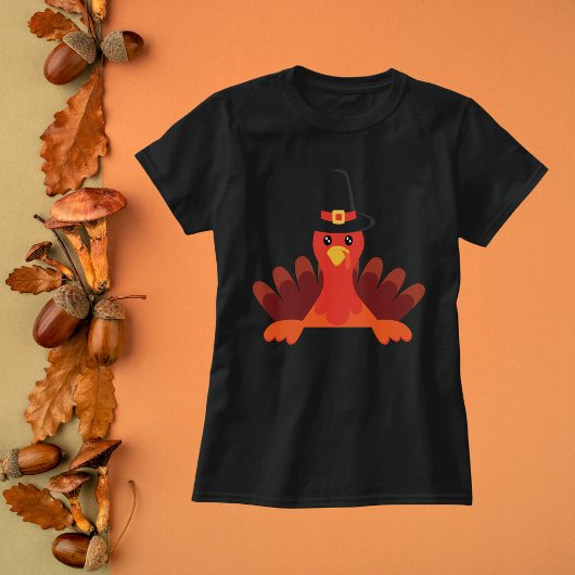 Adorable Pilgrim Türkei Erntedank T-Shirt