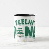 "Adorable Pine Graphic Design: frisch, natürlich, Tasse (Zentrum)