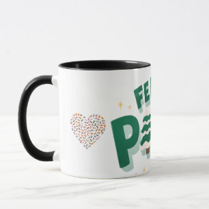 "Adorable Pine Graphic Design: frisch, natürlich, Tasse