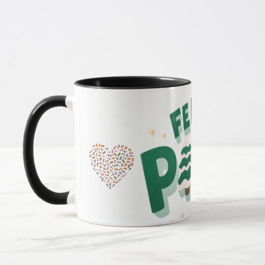 "Adorable Pine Graphic Design: frisch, natürlich, Tasse (Links)