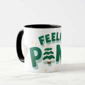 "Adorable Pine Graphic Design: frisch, natürlich, Tasse (Vorderseite Links)