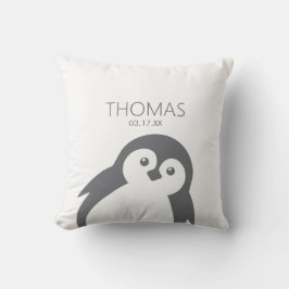 Adorable Pinguin Throw Kissen