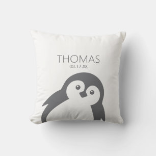 Adorable Pinguin Throw Kissen
