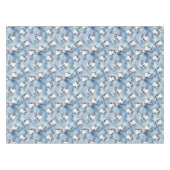 Adorable Pinguin Winter Baby Dusche Tablette Tischdecke (Vorderseite (Horizontal))