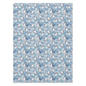 Adorable Pinguin Winter Baby Dusche Tablette Tischdecke (Vorderseite)