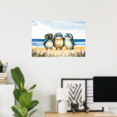 Adorable Pinguine Poster (Heimbüro)